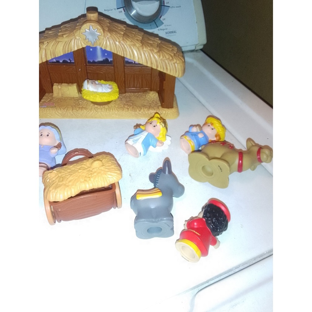 Fisher Price My Little People Christmas Nativity Scene 16 Piece Lot - Picture 7 of 9